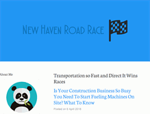 Tablet Screenshot of newhavenroadrace.com